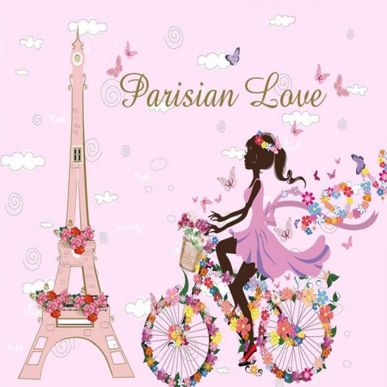 Sticker decorativ, Parisian Love 145 cm, 157STK