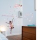 Sticker decorativ, Printesa cu fluturi, 140 cm, 721STK Sticker decorativ, Printesa cu fluturi, 140 cm, 721STK