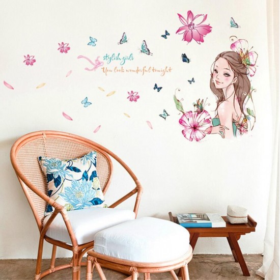 Sticker decorativ, Stylish girls 118 cm, 155STK