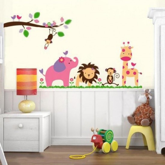 Sticker decorativ,  animalute 120 cm, 106STK