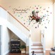 Sticker decorativ, flower fairy 142 cm, 72STK
