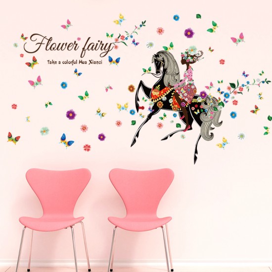 Sticker decorativ, flower fairy 142 cm, 72STK