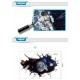 Sticker decorativ, gaura in perete astronaut in spatiu, 80 cm, 67STK Sticker decorativ, gaura in perete astronaut in spatiu, 80 cm, 67STK