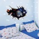 Sticker decorativ, gaura in perete astronaut in spatiu, 80 cm, 67STK Sticker decorativ, gaura in perete astronaut in spatiu, 80 cm, 67STK