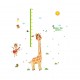 Sticker decorativ , masuratoare cu animalute, 160 cm, 104STK Sticker decorativ , masuratoare cu animalute, 160 cm, 104STK
