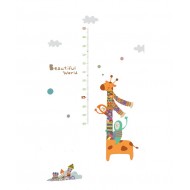 Sticker decorativ, masuratoare cu animalute 160 cm, 121STK Sticker decorativ, masuratoare cu animalute 160 cm, 121STK