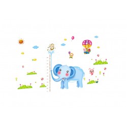 Sticker decorativ, masuratoare cu animalute 230 cm, 110STK Sticker decorativ, masuratoare cu animalute 230 cm, 110STK