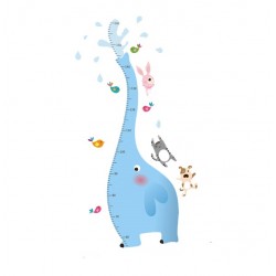 Sticker decorativ, masuratoare in forma de elefant 130 cm, 115STK