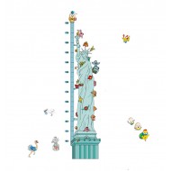 Sticker decorativ, masuratoare statuia libertatii 150 cm, 118STK