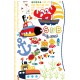 Sticker decorativ, masuratoare submarine  150 cm, 124STK