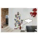 Sticker decorativ, pom cu 11 rame foto 110 cm, 114STK Sticker decorativ, pom cu 11 rame foto 110 cm, 114STK