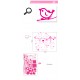 Sticker decorativ, sarma intinsa cu 9 rame foto 180 cm, 117STK