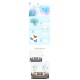Sticker decorativ, summer flower 185 cm, 73STK