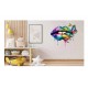 Sticker decorativ, Buze, Verde, 70 cm, 1299STK-2 Sticker decorativ, Buze, Verde, 70 cm, 1299STK-2