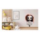 Sticker decorativ, Halloween, Waterproof, Alb, 90 cm, 1306STK