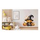 Sticker decorativ, Halloween, Waterproof, Negru, 60 cm, 1306STK-15