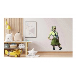 Sticker decorativ, Zombie, Waterproof, Verde, 90 cm, 1306STK-7 Sticker decorativ, Zombie, Waterproof, Verde, 90 cm, 1306STK-7