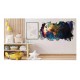 Sticker decorativ, Planeta, Albastru, 90 cm, 1315STK-3