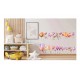 Sticker decorativ, Flori, Mov, 90 cm, 1317STK