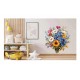 Sticker decorativ, Flori Salbatice, Alb, 67 cm, 1319STK-2 Sticker decorativ, Flori Salbatice, Alb, 67 cm, 1319STK-2