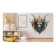 Sticker decorativ, Horror, Turcoaz, 63 cm, 1328STK-9