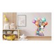 Sticker decorativ, Unicorn, Multicolor, 80 cm, 1333STK-2 Sticker decorativ, Unicorn, Multicolor, 80 cm, 1333STK-2