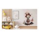 Sticker decorativ, Halloween, Alb, 60 cm, 1334STK-6
