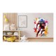 Sticker decorativ, Fotbal American, Rosu, 69 cm, 1335STK-9 Sticker decorativ, Fotbal American, Rosu, 69 cm, 1335STK-9