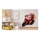 Sticker decorativ, Motocicleta, Rosu, 68 cm, 1336STK-8 Sticker decorativ, Motocicleta, Rosu, 68 cm, 1336STK-8