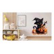 Sticker decorativ, Halloween, Negru, 61 cm, 1337STK-15