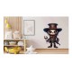 Sticker decorativ, Halloween, Negru, 88 cm, 1337STK-2
