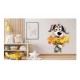 Sticker decorativ, Caine, Galben, 76 cm, 1341STK-5