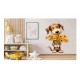 Sticker decorativ, Caine, Portocaliu, 84 cm, 1341STK-7
