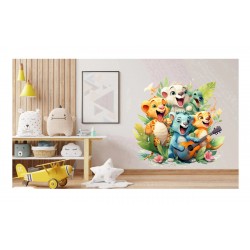 Sticker decorativ, Animale Cantarete, Verde, 61 cm, 1349STK-1 Sticker decorativ, Animale Cantarete, Verde, 61 cm, 1349STK-1