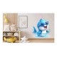 Sticker decorativ, Delfin, Albastru, 64 cm, 1352STK-1 Sticker decorativ, Delfin, Albastru, 64 cm, 1352STK-1