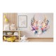Sticker decorativ, Aripi, Alb, 61 cm, 1355STK-8