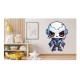 Sticker decorativ, Horror, Alb, 81 cm, 1356STK