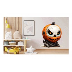 Sticker decorativ, Horror, Portocaliu, 67 cm, 1356STK-1 Sticker decorativ, Horror, Portocaliu, 67 cm, 1356STK-1