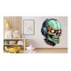 Sticker decorativ, Horror, Verde, 81 cm, 1356STK-4