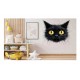 Sticker decorativ, Pisica, Negru, 70 cm, 1358STK-11 Sticker decorativ, Pisica, Negru, 70 cm, 1358STK-11