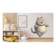 Sticker decorativ, Pisica, Gri, 63 cm, 1358STK-19