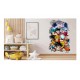 Sticker decorativ, Dragon ball Goku, Portocaliu, 90 cm, 1359STK-1