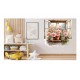 Sticker decorativ, Flori Crizanteme, Roz, 66 cm, 1363STK-1