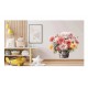 Sticker decorativ, Flori Crizanteme, Roz, 62 cm, 1363STK-11 Sticker decorativ, Flori Crizanteme, Roz, 62 cm, 1363STK-11