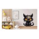 Sticker decorativ, Pisica, Negru, 1366STK-3 Sticker decorativ, Pisica, Negru, 1366STK-3