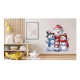 Sticker decorativ, Oameni de Zapada, Alb, 1367STK-10