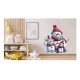 Sticker decorativ, Oameni de Zapada, Alb, 1367STK-7