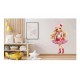 Sticker decorativ, Printesa, Rosu, 1369STK-9 Sticker decorativ, Printesa, Rosu, 1369STK-9