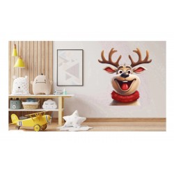 Sticker decorativ, Ren, Maro, 1370STK-6
