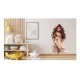 Sticker decorativ, Printesa, Maro, 1372STK-2